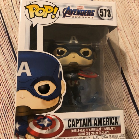 captain america funko pop with hammer